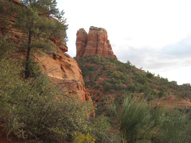 Chimney Rock from the top of the trail