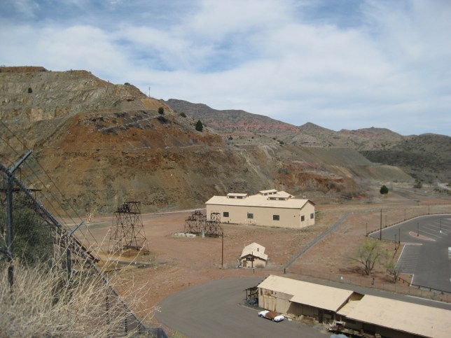 Jerome Mine At the base of the copper mine