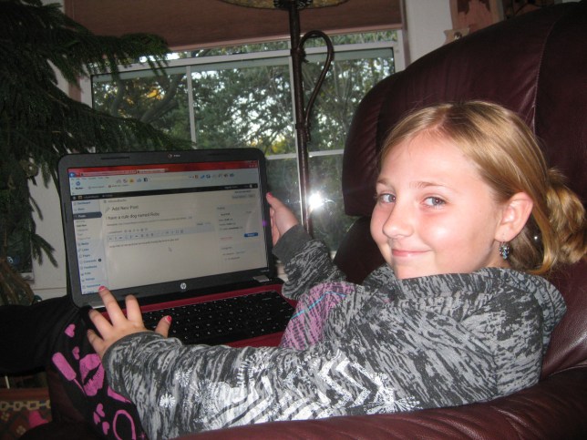 Kaylie Blogging New Blog