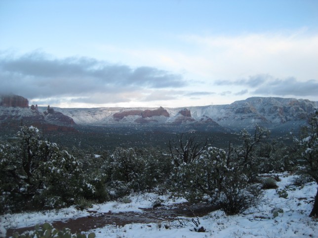 Sedona Snow 3 Sedona in Snow