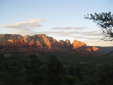 Sedona Sunset Rocks Sedona Red Rocks at Sunset