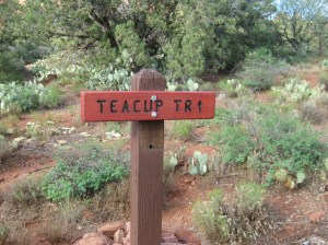 Teacup Trail Sign