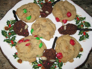 Mouse Cookies and M&M Cookies