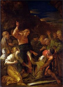 Christ cleansing a leper