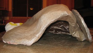 Paper mache empty tomb