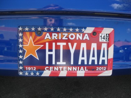 License plate HIYAAA