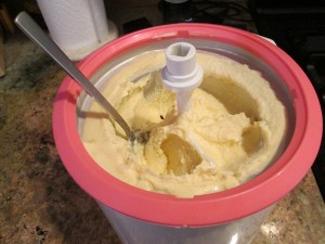 Home made ice cream