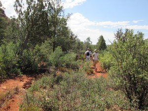 Lost people on the trail