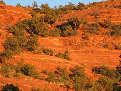 People chanting in Sugarloaf