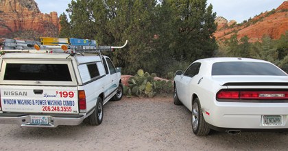 Vehicles with words about windows