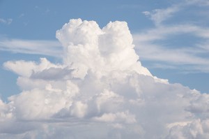 Thunder cloud build up